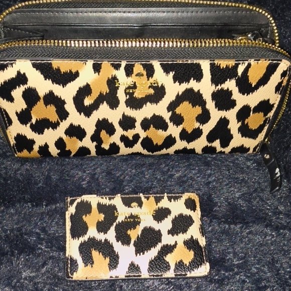 KATE SPADE Leopard Print Women's Wallet - Picture 8 of 10